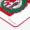 Klasse Blitz Speed Series 480x400x4 mm E-Sports Gaming Oyuncu Mouse Pad (Red Fang)