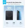 Anker Nano 5.000 mAh MagSafe Powerbank, Ultra İnce Manyetik Taşınabilir Şarj Cihazı, Qi2 Sertifikalı 15W, MagSafe Uyumlu, Ergonomik Tasarım, Siyah - A1665