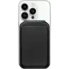 URUCHI Mag-Safe Standlı Manyetik Cüzdan iPhone 17/16/15/14/13/12 Serileri ile Uyumlu, Güçlü Mıknatıslı Kartlık, RFID Korumalı, Premium Deri, 3 Kart Kapasiteli, İnce ve Hafif Tasarım – Siyah