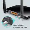 TP-Link TL-MR6400, N300 Mbps Kablosuz 4G LTE Router, 4G/3G SIM Yuvası, Yapılandırma Gerektirmez, Konuk Ağı ve Ebeveyn Kontrolü Desteği