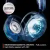 SteelSeries Arctis Nova Pro Wireless P Multi-Platform Gaming Kulaklık, Birinci Sınıf Hi-Fi Ses Sürücüleri, Aktif Gürültü Giderme, Clearcast Gen2 Mikrofon, PC, PS5, PS4, Switch, Mobil, Kablosuz