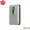 Magnetic Power Bank 10000 mAh Kablosuz Hızlı Şarj MagSafe Uyumlu LED Ekranlı, 22.5W PD QC Taşınabilir Şarj Cihazı, Standlı, Type-C USB Powerbank Güç Kaynağı YEŞİL