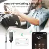 Ugreen Mikrofonlu 3.5 mm Aux Bluetooth 5.3 Alıcı Adaptör Araç Kiti
