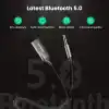 Ugreen Mikrofonlu 3.5 mm Aux Bluetooth 5.3 Alıcı Adaptör Araç Kiti
