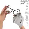 OptiCleaner 13’lü Mikrofiber Temizlik Bezi – Kamera Lens, Gözlük, Telefon, Tablet, Laptop ve TV Ekranları İçin, Çizmez ve İz Bırakmaz
