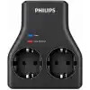 Philips CHP7022B/62 İkili Akım Korumalı Priz 1140J Aşırı Gerilim Koruma