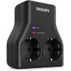 Philips CHP7022B/62 İkili Akım Korumalı Priz 1140J Aşırı Gerilim Koruma