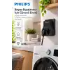 Philips CHP7022B/62 İkili Akım Korumalı Priz 1140J Aşırı Gerilim Koruma