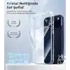 URUCHI Crystal Clear Şeffaf Kılıf, iPhone 18 Pro Max / 17 Pro Max ile Uyumlu, Darbelere Dayanıklı Sert PC Arka Yüzey, Kaymaz Tutuş, Kamera Korumalı, İnce ve Hafif Tasarım, Sararma Karşıtı (Şeffaf)