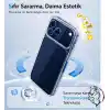 URUCHI Crystal Clear Şeffaf Kılıf, iPhone 18 Pro Max / 17 Pro Max ile Uyumlu, Darbelere Dayanıklı Sert PC Arka Yüzey, Kaymaz Tutuş, Kamera Korumalı, İnce ve Hafif Tasarım, Sararma Karşıtı (Şeffaf)