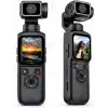 Robeve 4K Ultra Hd Gimbal Aksiyon Kamerası Aı Yüz Takipli Wifi Bağlantılı 330° Otomatik Stabilizasyonlu Taşınabilir Vlog ve Içerik Üretici Kamerası 75MP Fotoğraf Destekli Profesyonel Cep Kamerası
