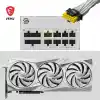 MSI MAG A850GL White 850W 80 Plus Gold 120mm Power Supply