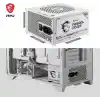 MSI MAG A850GL White 850W 80 Plus Gold 120mm Power Supply
