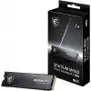 MSI SPATIUM M560 SSD 2 TB - PCIe 5.0 NVMe M.2 dahili katı hal sürücü, 10.300 MB/s okuma, 8.700 MB/s yazı, 3D NAND, entegre veri güvenliği, merkez, 5 yıl garanti (1200 TBW)