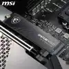 MSI SPATIUM M560 SSD 2 TB - PCIe 5.0 NVMe M.2 dahili katı hal sürücü, 10.300 MB/s okuma, 8.700 MB/s yazı, 3D NAND, entegre veri güvenliği, merkez, 5 yıl garanti (1200 TBW)