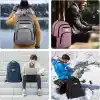 Haegs Laptop Sırt Çantası, Multi Cepli İş Seyahat Çantası, Dizüstü Bilgisayar Sırt Çantası, Suya Dayanıklı, Kolej Bilgisayar Çantası, Kadınlar ve Erkekler İçin Çok Bölmeli Organizer Çanta