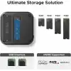 UGREEN 10G NVMe SSD Muhafazalı Mac Mini M6/M5 Pro/M4 Dock (8 TBa kadar)
