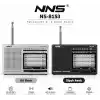 NS-8153 Taşınabilir Pilli Cep Radyosu Deprem Çantası Radyosu Am Fm SW-1-6 8 Bandlı Mini Radyo