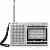 NS-8153 Taşınabilir Pilli Cep Radyosu Deprem Çantası Radyosu Am Fm SW-1-6 8 Bandlı Mini Radyo