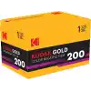 1 Kodak Gold200 35mm 36 Poz Renkli Negatif Analog Fotoğraf Filmi (135) ISO 200 Gün ışığı Retro 1980S
