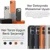 Minesk iPhone 17 Pro Max/18 Pro Max için Magsafe ile Uyumlu Kılıf Metal Tuşlu Çizilmelere ve Soyulmalara Karşı Dayanıklı Materyal, Dokulu Kenarlı Koruyucu (Siyah, 17 Pro Max/18 Pro Max)
