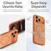Minesk iPhone 17 Pro Max/18 Pro Max için Magsafe ile Uyumlu Kılıf Metal Tuşlu Çizilmelere ve Soyulmalara Karşı Dayanıklı Materyal, Dokulu Kenarlı Koruyucu (Siyah, 17 Pro Max/18 Pro Max)