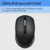 HP S1000 Plus Sessiz USB Kablosuz Bilgisayar Sessiz Fare 1600DPI USB Mouse