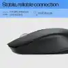 HP S1000 Plus Sessiz USB Kablosuz Bilgisayar Sessiz Fare 1600DPI USB Mouse