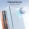 URUCHI 2li Paket Kolay Kurulum iPhone 18 Pro Max / 17 Pro Max ile Uyumlu Ekran Koruyucu, Ultra HD Netlik & İnce Siyah Çerçeve, 9H+ Kırılmaz Cam, Tam Kaplama, UltraFit Kurulum Aparatı ile