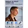 AI Çeviri Kulaklığı, 164 Dil Anlık Çeviri, Bluetooth 5.4 Açık Kulak Kablosuz Kulaklık, ENC Gürültü Azaltma, 20 Saat+ Pil Ömrü, Android ve iPhone Uyumlu (siyah)