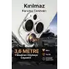 URUCHI Premium Safir Kamera Lens Koruyucu iPhone 17 Pro / 17 Pro Max, Havacılık Sınıfı Alüminyum Çerçeve, Ultra HD Netlik, Çizilmeye Karşı Üstün Koruma (Deep Blue, iPhone 17 Pro / 17 Pro Max)