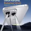 URUCHI Premium Safir Kamera Lens Koruyucu iPhone 17 Pro / 17 Pro Max, Havacılık Sınıfı Alüminyum Çerçeve, Ultra HD Netlik, Çizilmeye Karşı Üstün Koruma (Deep Blue, iPhone 17 Pro / 17 Pro Max)