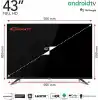 Conti 43 İnç Full HD Android TV (CT43AN300F) Dolby Atmos Vision, HDR, Çerçevesiz, Dahili Uydu Alıcı, Wi-Fi, Bluetooth, Chromecast Built-in, 2x HDMI, Smart TV