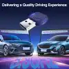 Carlinkit Mini Ultra iPhone ve Android için Kablosuz Adaptör Kablolu CarPlay ve Android Autoya Kablosuz Dönüştürür, Tak ve Kullan, Arabalarla Uyumlu