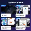 Carlinkit Mini Ultra iPhone ve Android için Kablosuz Adaptör Kablolu CarPlay ve Android Autoya Kablosuz Dönüştürür, Tak ve Kullan, Arabalarla Uyumlu