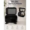 Classone XYZ Serisi TR-100 Kabin Boy,Uçak İçi, Ergonomik, Laptop ve Tablet Bölmeli, Seyahat, Valiz, 15-18 inch Uyumlu Notebook, Laptop Sırt Çantası