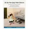 Anker eufy Security Indoor Kamera C220, 2K Netlik, 360° Yatay Görünümle, Yapay Zeka İzleme ve Hareket Algılama, İki Yönlü Ses, Anker Türkiye Garantili