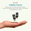 Yubico - YubiKey 5C Nano - Two Factor Authentication USB Security Key, USB-C bağlantı noktalarına uyar 5060408461518 siyah