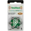 YesMed Extra Power 312 Numara İşitme Cihazı Pili (10 Paket x 6 Adet = 60 Adet Pil)