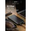 PDAteknoloji 10.000mAh Led Işıklı Taşınabilir Şarj Aleti/Powerbank Siyah/Beyaz JP-P10S-1