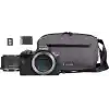 Canon EOS R100 + RF-S 18-45mm IS STM Travel Kit (Omuz Çantası + 64GB SD Kart)