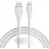 Baseus Pudding Hızlı Şarj Özellikli Type-C Kablo 100W, 1.2 Metre, Beyaz