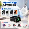 ACL AW21 Apple Watch için Kablosuz Şarj Cihazı | 2.5W USB-C Girişli, Çinko Alaşım Metal Gövdeli Mini Taşınabilir Şarj Adaptörü