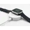 ACL AW21 Apple Watch için Kablosuz Şarj Cihazı | 2.5W USB-C Girişli, Çinko Alaşım Metal Gövdeli Mini Taşınabilir Şarj Adaptörü