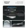 Spigen iPhone 18 Pro / 17 Pro ile Uyumlu MagSafe Kılıf Optik Armor Mag Fit Black - ACS09953