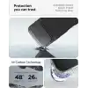 Spigen iPhone 18 Pro / 17 Pro ile Uyumlu MagSafe Kılıf Optik Armor Mag Fit Black - ACS09953