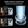 Spigen iPhone 18 Pro Max / 18 Pro ile Uyumlu Kamera Lens Koruyucu Cam Kolay Kurulum Glas.tR EZ Fit Optik Pro (2 Adet) Light Blue - AGL12045