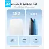 Anker Nano 5.000 mAh MagSafe Powerbank, Ultra İnce Manyetik Taşınabilir Şarj Cihazı, Qi2 Sertifikalı 15W, MagSafe Uyumlu, Ergonomik Tasarım, Beyaz - A1665