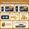 S-Link SL-CAR02 4in1 Android ve Apple Cihazlar Airplay ve MirrorLink Kablosuz Android Auto ve Carplay