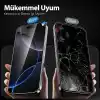 BUFF LABS 5D Privacy EasyFit 2 Adet Kolay Uygulama Aparatlı Ekran Koruyucu Temperli Hayalet Ekran Cam (iPhone 17 Pro Max / iPhone16 Pro Max)